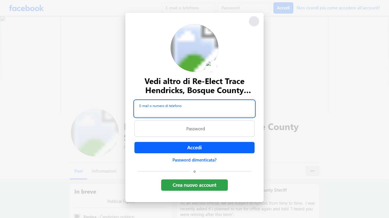 Re-Elect Trace Hendricks, Bosque County Sheriff | Facebook
